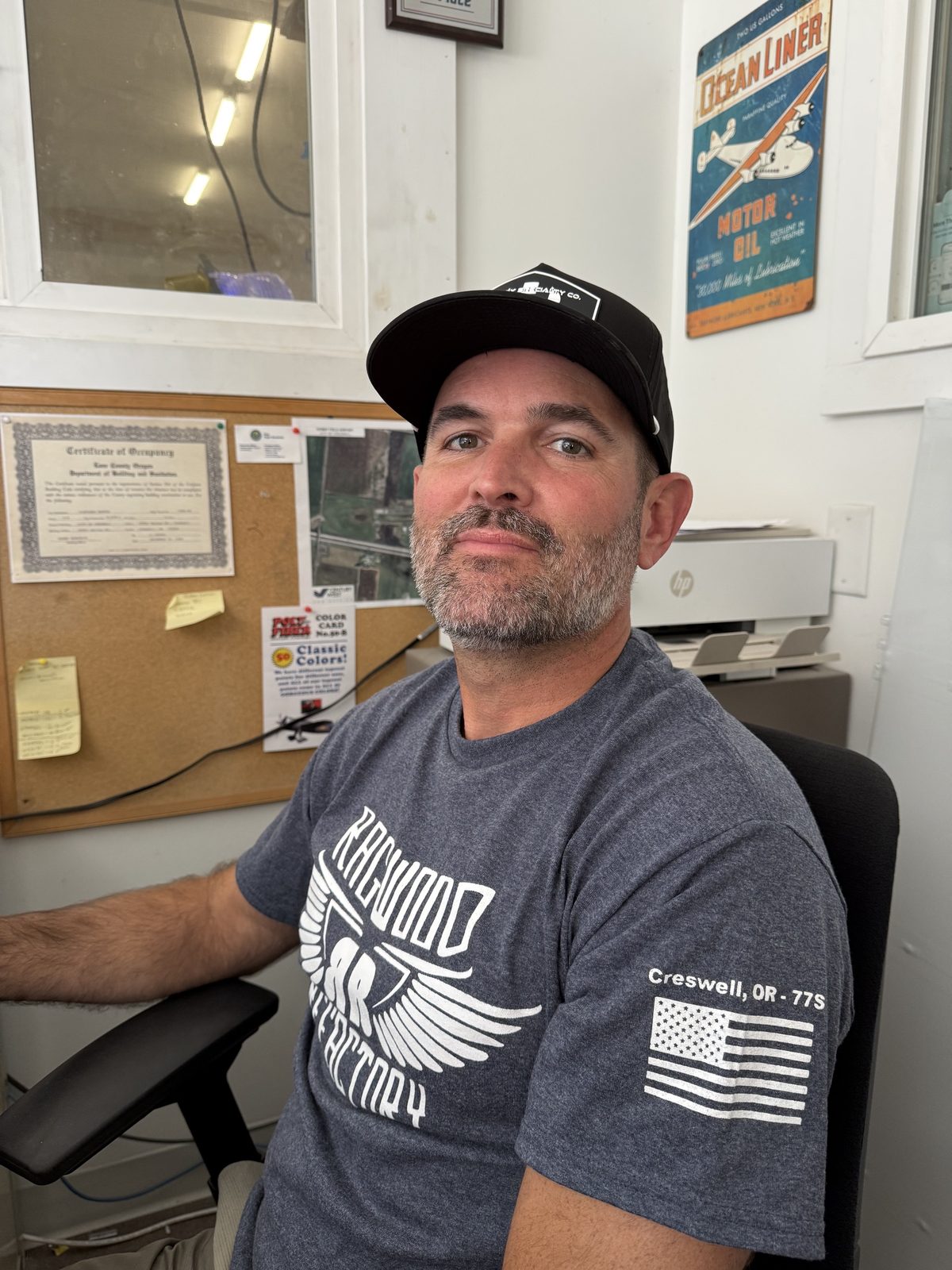 Dustan Currier broadcast pilot shot