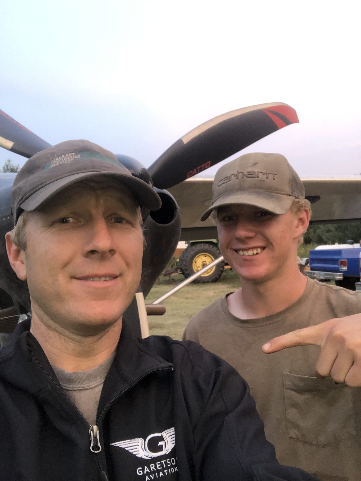 Clint Busenitz broadcast pilot shot